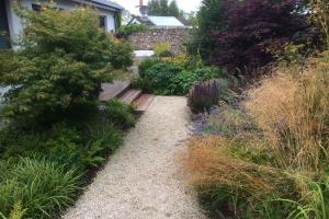 Rear garden from project Large Garden in Dalkey, Co. Dublin