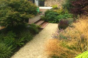 Rear garden from project Large Garden in Dalkey, Co. Dublin