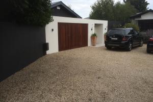 Front drive from project Large Garden in Dalkey, Co. Dublin