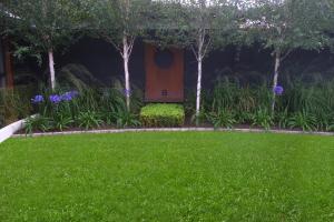 Front courtyard from project Large Garden in Dalkey, Co. Dublin